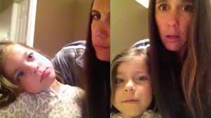 This little girl sees dead people