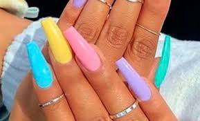 How to remove acrylic nails at home with acetone. Fun Summer Acrylic Nails Best Nail Art Designs 2020