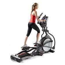 Sole E55 Elliptical Cross Trainer 12 5kg Flywheel 20 Resistance Levels 20 Stride Le Elliptical Trainer Elliptical Cross Trainer No Equipment Workout