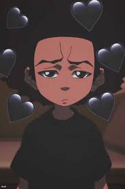 I just made a wallpaper from it. Boondocks Background Ixpap