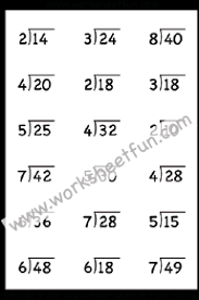 Division Free Printable Worksheets Worksheetfun