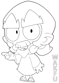 With pet coloring you can change the color of your pet. Angry Wakfu Coloring Page Free Printable Coloring Pages For Kids