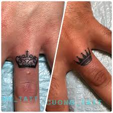 See more ideas about queen tattoo, tattoos, couple tattoos. King Crown Queen Crown Small Detail Fine Line Finger Matching Tattoo Tattooed By Cuong Tatt Crown Finger Tattoo Small Crown Tattoo Tattoos