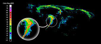 A bow echo is the characteristic radar return from a mesoscale convective system that is shaped like an archer's bow. Radar Image Of The United States Continent With A Bow Echo May 2 Download Scientific Diagram
