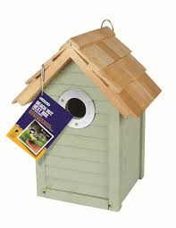 Beach Hut Nest Box By Gardman Sage Green 14 99 Nesting Boxes Bird Boxes Bird House