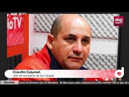 Claudio Esquivel, Jefe de bomberos de San Rafael #OM