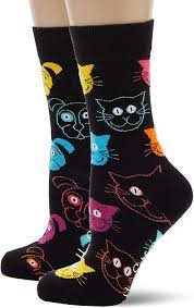 Happy Socks Men's Cat VS Dog Gift Box Socks, Multicolour (Multicolour 930),  7-11 (Pack of 2) : Amazon.co.uk: Fashion
