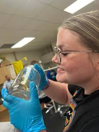 Mr. Brack's Anatomy students are diving into real-life CSI skills and  discovering the crucial role science plays in detective work, thanks to an  insightful session with Dan Boesen from the Iowa City