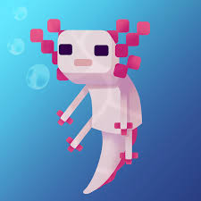 They can also be found in lush . Minecraft Axolotl Endy Ender Illustrations Art Street