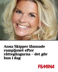 Tv-profilen lämnade landet. LÄS HÄR: https://www.femina.se/nostalgi/ anna-skipper -forsvann-fran-rampljuset-det-gor-hon-i-dag/10156216?utm_medium=Social&utm_source=Facebook#Echobox=1733185958