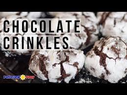 Chocolate Crinkles Recipe Chocolate Crinkles Melting Chocolate Chips How To Make Chocolate