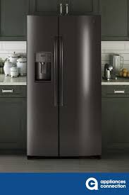 Bisque French Door Refrigerator With Water Dispenser Ge Profile Pse25kblts 2 063 00 In 2020 Side By Side Refrigerator Minimalist House Design Top Appliances