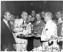 Frank Boykin with J. Howard McGrath at a Dinner