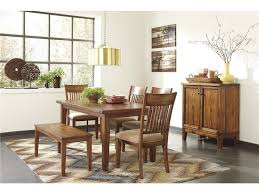 Signature Design Dining Room Six Piece Dining Set Rectangular Dining Room Table Dining Room Sets Wood Dining Room