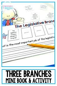 Three Branches Of Government Activity Book With Images Book Activities Social Studies Elementary Mini Books
