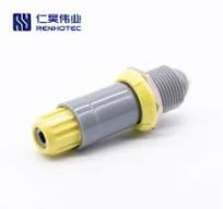 Connector P Series 4 Pin Self Locking Push Pull Connector Medical 4Pin P  Series Plastic