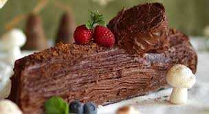Buche Au Chocolat Legere Recettes Legeres Plat Et Recette Buche Au Chocolat Recette Cuisine Facile Recettes De Cuisine