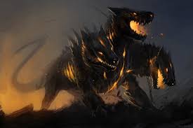Fantasy Cerberus Fantasy Animals Animal Creature Dark Wallpaper In 2020 Fantasy Creatures Art Fantasy Demon Dark Creatures