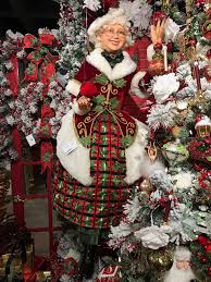 Mr & mrs christmas decorative plaques & signs. Katherine S Collection Tartan Traditions Collection Life Size 63 Mrs Santa Claus Display Doll Free Ship Katherine S Collection Luxury Christmas Tree Christmas