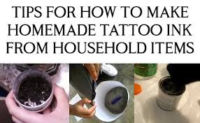 As these chemicals may stay in the body for life, there a tattoo is made by penetrating the outer layer of the skin with a needle and injecting ink into the area beneath to create a design. 3 Easy Way To Make Homemade Tattoo Ink From Household Items Tattooist Guide