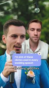 Clichés to Avoid in Wedding Speeches