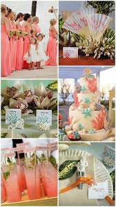 Coral Beach Wedding Ideas From Hotref Com Beachwedding Beach Wedding Coral Coral Wedding Themes Coral Beach Wedding Decorations