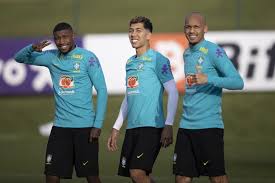 Brasil tem mais jovens do que nomes de peso, mas chega como uma das favoritas para conquistar o ouro outra vez depois dos jogos olímpicos do rio. Selecao Brasileira Faz Ultimo Treino E Se Despede Da Granja Comary Antes Da Final Da Copa America Confederacao Brasileira De Futebol