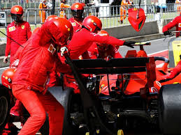 During a pit stop the crew changes all four tires but does not refuel. Ferrari Find Reason For Their Sluggish 2020 Pit Stops Planet F1