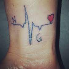 Ups And Downs Heartbeat Tattoo Heartbeat Tattoo Design Tattoo Designs