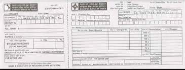 You have to fill this slip and submit to the bank counter, when you want to deposit cash or cheque in hdfc bank. Central Bank Of India Cheque Deposit Slip Pdf 2021 2022 Studychacha