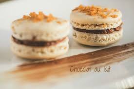 Macarons Chocolat Au Lait Desserts Mini Cheesecake Food