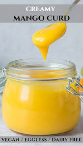 Mango Curd Vegan Mango Curd Mango Dessert Curd Recipe
