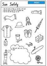 This section is devoted to fire a number of different websites provide free safety worksheets for anyone to download. Free Bike Safety Printables Mathematics Kids Activity Games Worksheets And Lesson Plans Sun Safety Activities Summer Safety Activities Summer Safety