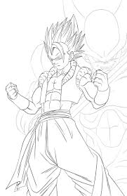 Maddness1001 Art On Twitter Gogeta Line Art Is Done Jenemba Is Next The Face In The Sketch Was To Happy Looking So I Made It More Serious How can i draw simple lines to make something like esp? gogeta line art is done jenemba