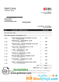 Most of logos are in raster graphics (.png,.jpg.,.jpeg,.gif, etc.), but some of them are in vector. Singapore Dbs Bank Proof Of Address Statement Template In Doc And Pdf Format Statement Template Bank Statement Dbs Bank