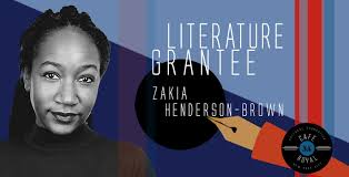 Literature Grant 2024 Winter Grantee zakia henderson-brown