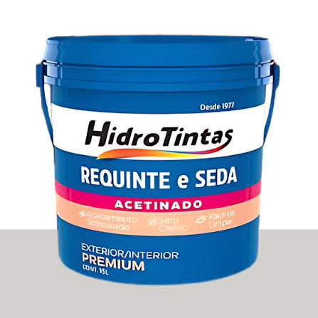 Requinte e Seda Branco Neve 3 L Hidrotintas