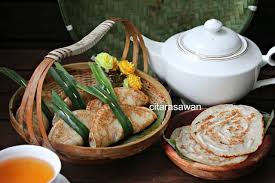 Lempeng Kelapa Thai Kanom Ba Bin Resepi Terbaik Kelapa Serikaya Ubi