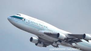 My last trip on one was a memorable way to say goodbye. Boeing 747 400 Cathay Pacific Takeoff From Hong Kong International Airport Video Dailymotion