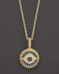 Judith Ripka 18k Gold Evil Eye Pendant Evil Eye Pendant Body Jewelry Shop Eye Jewelry