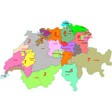 Sie geniessen grosse autonomie gegenüber dem bund. Postleitzahlen Schweiz Vectormaps