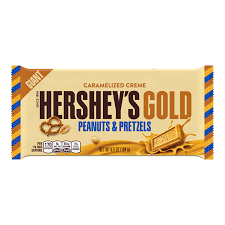 Hershey S Gold Giant Peanut Pretzels Candy Bar 6 5 Oz Walmart Com In 2021 Candy Bar Hersheys Candy