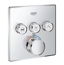 This is covered in the installation manual under 'adjustment'. Grohe Shower Faucet Trims Chromes Miami Home Centers Pinecrest South Miami Tamiami Florida