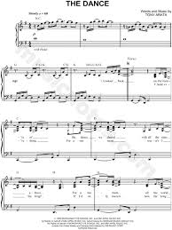 Garth Brooks The Dance Sheet Music In G Major Transposable Download Print Country Music Songs Sheet Music Garth Brooks Lyrics