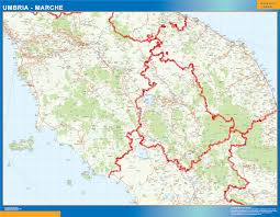 L'umbria e le sue province sito istituzionale; Mappa Umbria Marche Dove Acquistare Mappa Umbria Marche Il Piu Grande Negozio Online Mappe In Italia