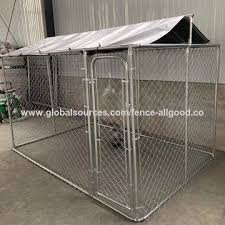 Protect your pet, as well as the occupants of your vehicle with our mobile dog box. China Allgood Large Outdoor Pet Dog Run House Chain Link Fence Dog Kennel Cage On Global Sources Large Dog Kennel Pet House Pet Run House
