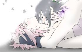 haruno sakura, uchiha sasuke, naruto, naruto (series), artist request,  black hair, couple, open mouth, pink hair, saliva, tongue - Image View - |  Gelbooru - Free Anime and Hentai Gallery