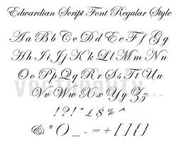Every font is free to download! Edwardian Script Etsy