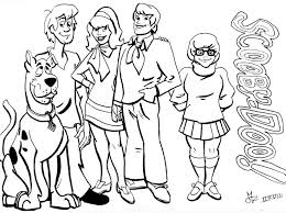 Make a fun coloring book out of family photos wi. Scooby Doo Coloring Pages For Kids Free Printables