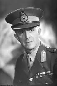 Head and shoulders portrait of Major Charles Cantrell in military uniform